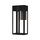 Quoizel Lighting BSW8407MBK Boswell 1-Lumière 60W Noir mat Lanterne murale extérieure