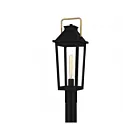 Lanterne d'extérieur Quoizel Lighting BUK9007MBK Buckley 1-Lumière 60W Noir mat