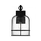 Quoizel Lighting BWE8410EK 1 Lumière Noir de terre 100W Bowles Lanterne d'extérieur