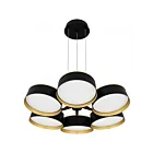 Quoizel Lighting BYS5026MBK Byrnes 56W Noir mat Lustre