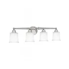 Quoizel Lighting CEC8632BN 4 lumières Nickel brossé 400W Cecilia Applique de salle