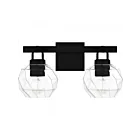 Quoizel Lighting CIA8616MBK Celina 2-Lumièress 200W Noir mat Lampe de bain