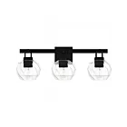 Quoizel Lighting CIA8624MBK Celina 3-Lumièress 300W Noir mat Lampe de bain