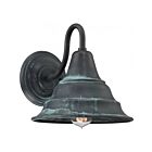 Lanterne d'extérieur Quoizel Lighting CML8411AGV Carmel 1-Lumière 100W Vert vieilli