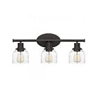 Vanité Caverly Quoizel Lighting Cvl8622Bx 300W 3-Lumières Bronze