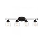Vanité Caverly Quoizel Lighting Cvl8631Bx 400W 4-Lumières Bronze