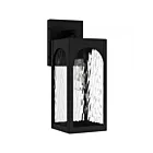Quoizel Lighting DLG8405MBK Dallington 1-Lumière 100W Noir mat Lanterne murale extérieure