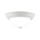 Plafonnier Quoizel Lighting ERW1611W Erwin 60W 1-Lumière Lustre blanc