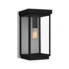 Lanterne d'extérieur Quoizel Lighting EZR8408EK Ezra 1-Lumière 100W Terre noire