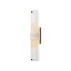 Quoizel Lighting FGN8805BGD Finnegan 2-lumières 120W Or bronze Applique murale d'intérieur