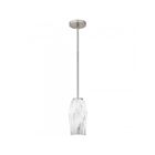 Quoizel Lighting FOG1505BN Fogel 1-Lumière 60W Nickel brossé Suspendu