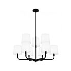 Lustre Gallagher Quoizel Lighting GGR5032MBK 540W 9 Lumières Noir mat