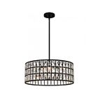 Quoizel Lighting GIB2820MBK 4 Lumières Noir mat 400W Gibson Suspendu