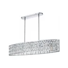 Quoizel Lighting GIB542C Gibson 5-Lumières 500W Chrome poli Lustre