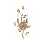 Quoizel Lighting Heiress HEI8709BGD 2-Lumières Or bronze Applique murale