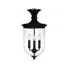 Quoizel Lighting HVN1910EK 3 Lumières Noir de terre 180W Havana Lanterne d'extérieur