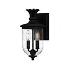 Quoizel Lighting HVN8406EK 2 Lumières Noir de terre 120W Havana Lanterne d'extérieur