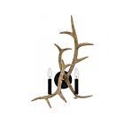 Quoizel Lighting JR8713EK Journey 2-lumières 120W Noir terre Applique murale d'intérieur