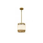 Quiozel Lighting KAT1510BRG Kate 5-lumières 100 Watt Or brossé Suspendu