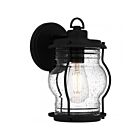 Quoizel Lighting LHR8406EK 1-Light Noir de terre 100W Luther Lanterne d'extérieur