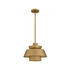 Quoizel Lighting LMI1814BWS Lumi 1-Lumière 100W Suspendu