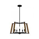 Suspendu Mayline Quoizel Lighting MAL2824MBK 300W 5-Lumières Noir mat