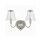 Quoizel Lighting MCK8615BN McKinney 2-Lumièress 120W Nickel brossé Lampe de bain