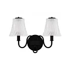 Quoizel Lighting MCK8615MBK McKinney 2-Lumièress 120W Noir mat Lampe de bain