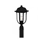 Lanterne d'extérieur Quoizel Lighting MUL9009MBK Mulberry 1-Lumière 100W Noir mat