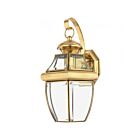Lanterne d'extérieur Quoizel Lighting NY8316B Newbury 1-Lumière 150W Laiton poli