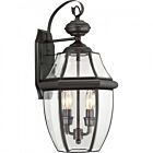 Lanterne d'extérieur Quoizel Lighting NY8317Z Newbury 2-Lumières 120W Bronze Médicis