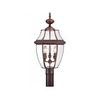 Lanterne d'extérieur Quoizel Lighting NY9042Z Newbury 2-Lumières 120W Bronze Médicis