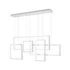 Lustre LED Canvas Quoizel Lighting PCCV157BRA 71W Aluminium brossé
