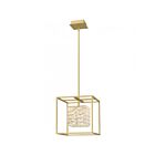 Suspendu Dazzle Quoizel Lighting PCDZ2812SGD 23W Or doux