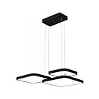 Suspendu Elvive Quoizel Lighting PCELV2821MBK Noir mat