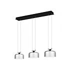 Lustre d'île Gabriel Quoizel Lighting PCGAB335MBK 25W Noir mat