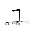 Lustre d'île Gabriel Quoizel Lighting PCGAB449MBK 33W Noir mat