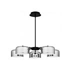 Chandelier Gabriel Quoizel Lighting PCGAB5031MBK 40W Noir mat