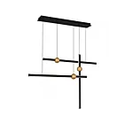 Quoizel Lighting PCHVK144MBK Harvick 42W Noir mat Lustre