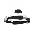 Quoizel Lighting PCSAF1724MBK Saffron 28W Noir mat Monture semi-affleurante