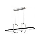 Lustre d'île Zimmers Quoizel Lighting PCZIM142BN 76W Nickel brossé