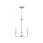 Lustre Prescott Quoizel Lighting PRC5016BN 180W 3-Lumières Nickel brossé