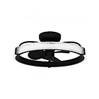 Quoizel Lighting QFA6805MBK Elrod 20W Noir mat Fandelier