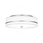Quoizel Lighting QFL6180BN 3 Lumières Nickel brossé 180W Plafonnier