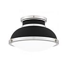 Quoizel Lighting QFL6184MBK 2 Lumières Noir mat 150W Plafonnier
