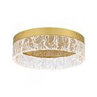 Quoizel Lighting QFL6763BRG Vistaria Or brossé Plafonnier semi-encastré