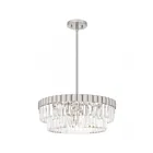 Quoizel Lighting QP6742BN Starlight 4-Lumières 60W Nickel brossé Suspendu