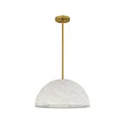 Quoizel Lighting QP6768BRG Portia 3-Lumières 300W Suspendu