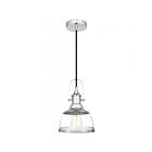 Suspendu Quoizel Lighting QPP5639C Piccolo 1-Lumière 100W Chrome poli