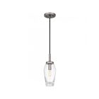 Mini suspendu Xander Quoizel Lighting QPP6190AN 60W 1 Lumière Nickel antique